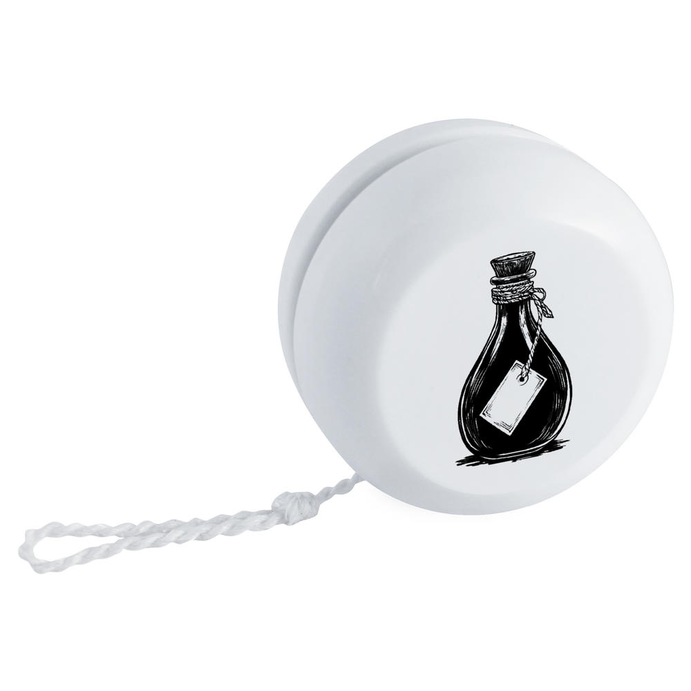 'Vintage Potion Bottle with Tag ' Retro Style Yo-Yo (YY00046695)