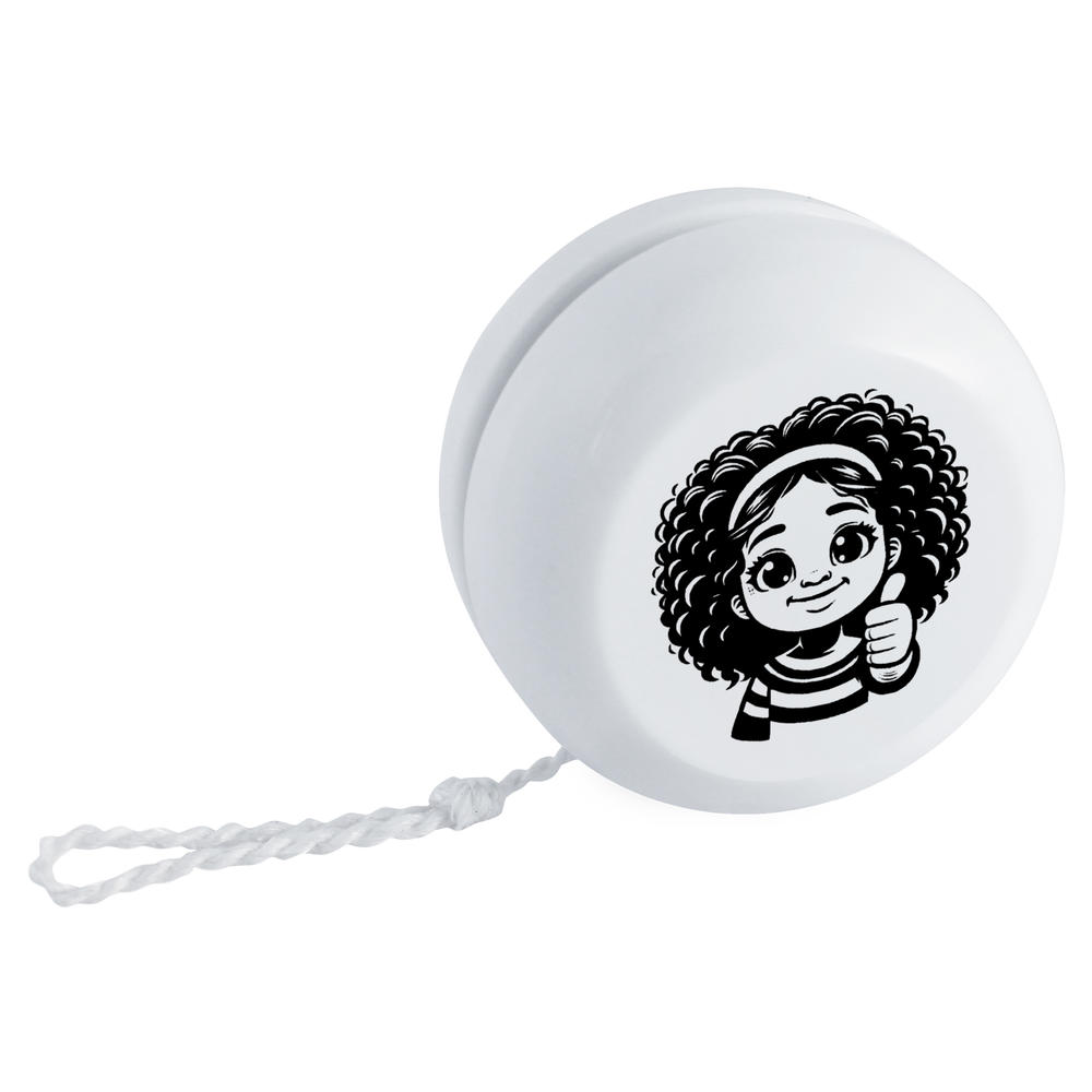 'Thumbs Up Girl' Retro Style Yo-Yo (YY00047001)