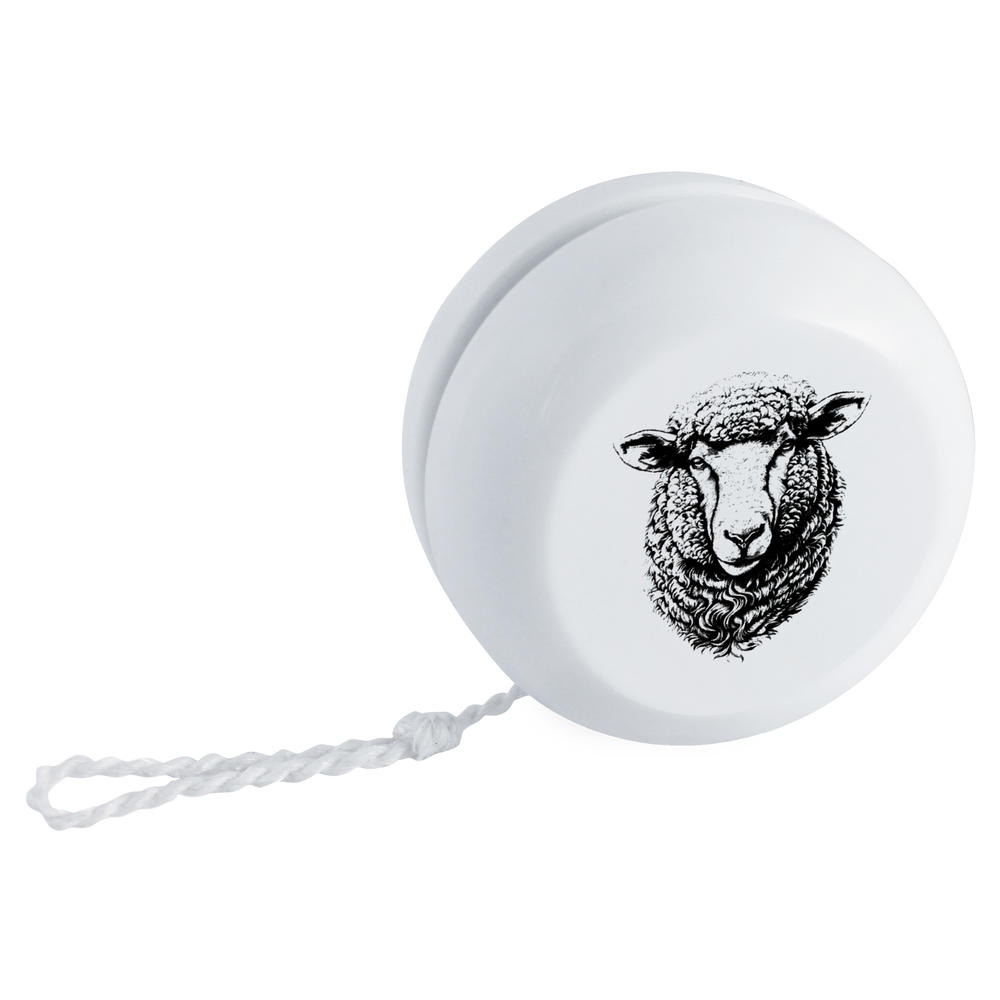'Sheep Portrait' Retro Style Yo-Yo (YY00047286)