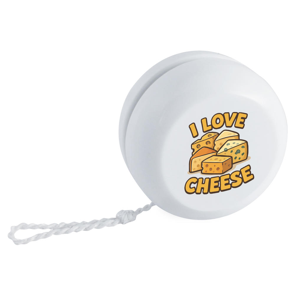 'I Love Cheese' Retro Style Yo-Yo (YY00048448)