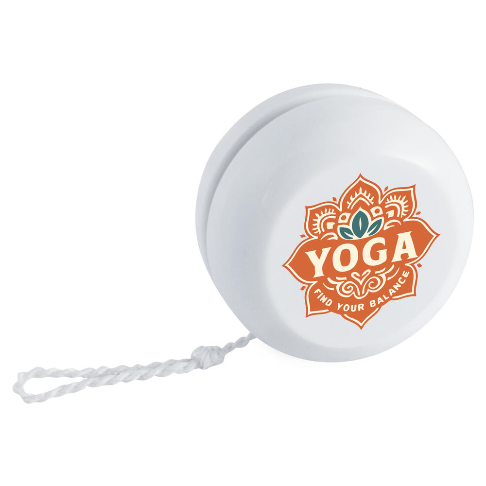 'Yoga Find Your Balance' Retro Style Yo-Yo (YY00049063)