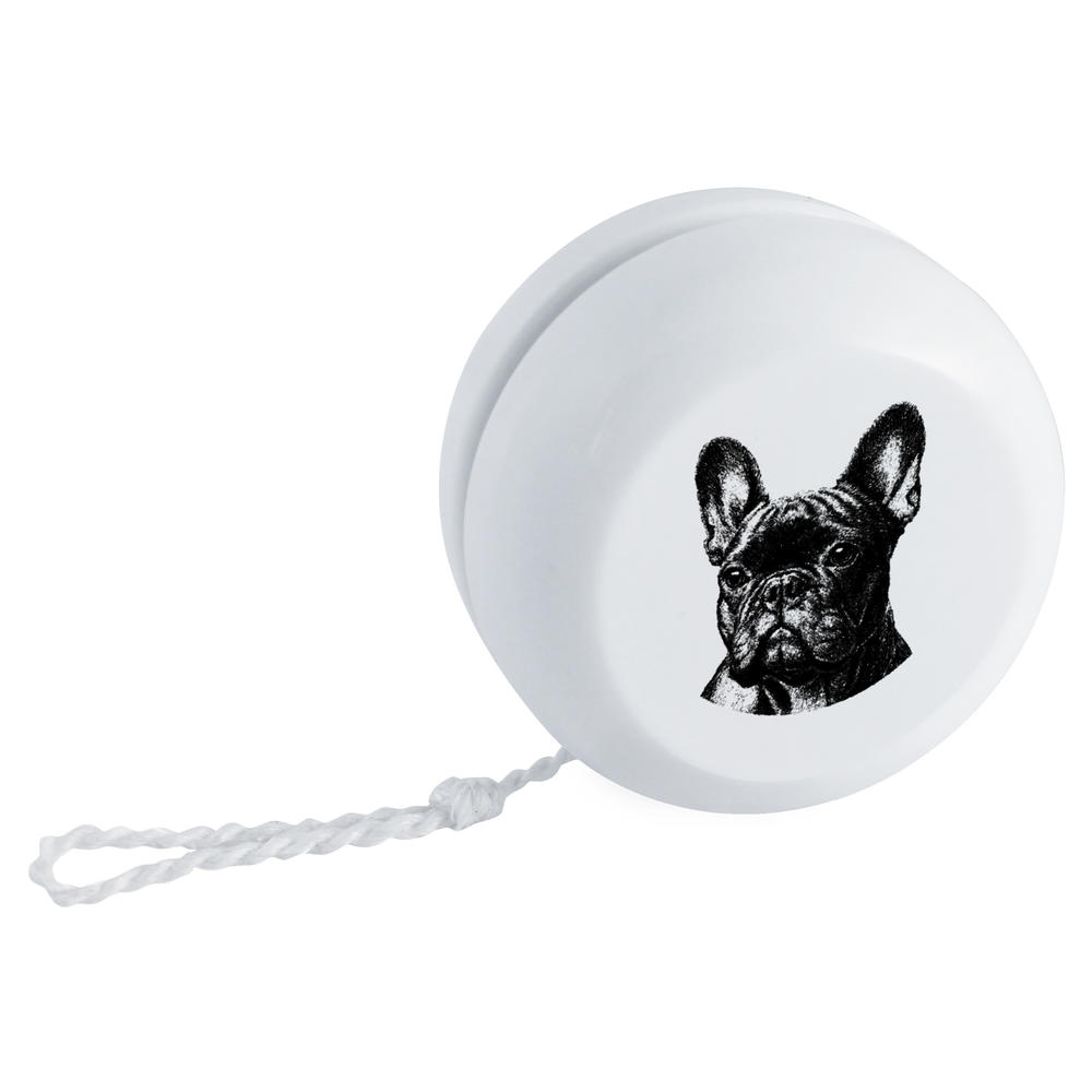 'French Bulldog Portrait' Retro Style Yo-Yo (YY00049936)