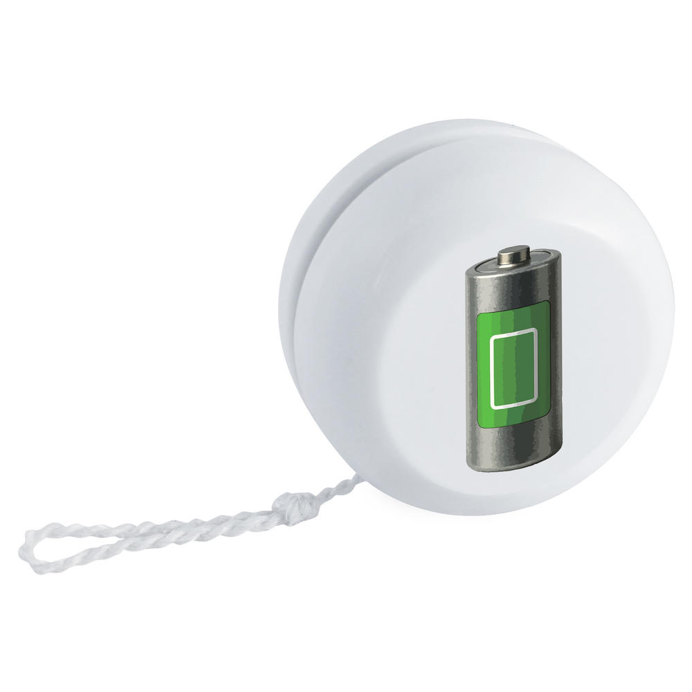 'Fully Charged Battery' Retro Style Yo-Yo (YY00050186)