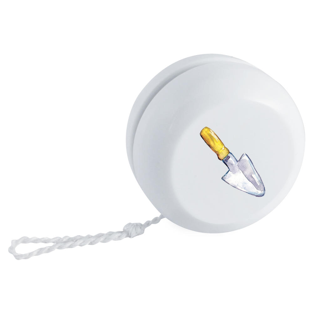 'Garden Trowel Watercolor Illustration' Retro Style Yo-Yo (YY00051192)