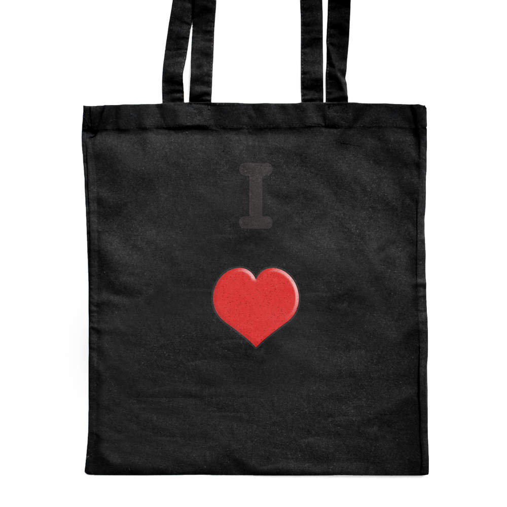 'I Love Thailand' Classic Black Tote Shopper Bag (ZB00015846)