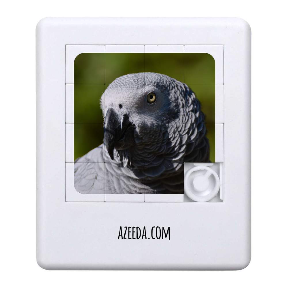 'African Grey Parrot' PZ00000609 Puzzle Sliding 世界の 保障