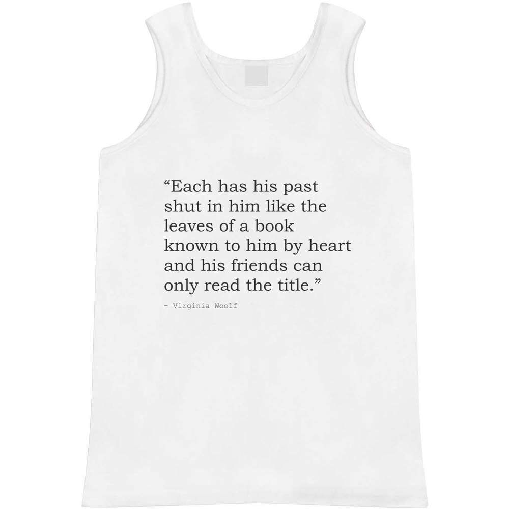 Popular Excellence shop is the lowest price challenge Virginia Woolf Quote Adult AV024016 Top Tank Vest