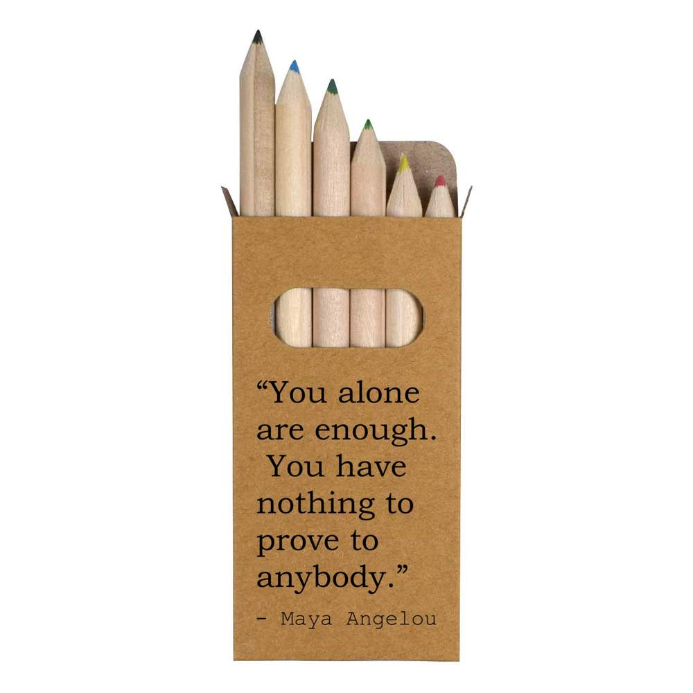 Quote Inventory cleanup selling sale By Maya Angelou Sets Pencil Coloured safety PE120991